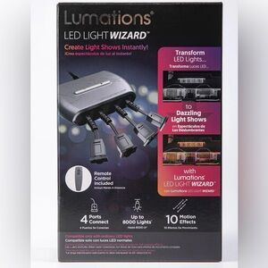 String Light Wizard Connector 10 Dazzling Light Show Motion Effects